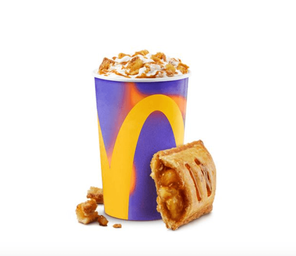Le McFlurry Chausson aux pommes du McDonald's.