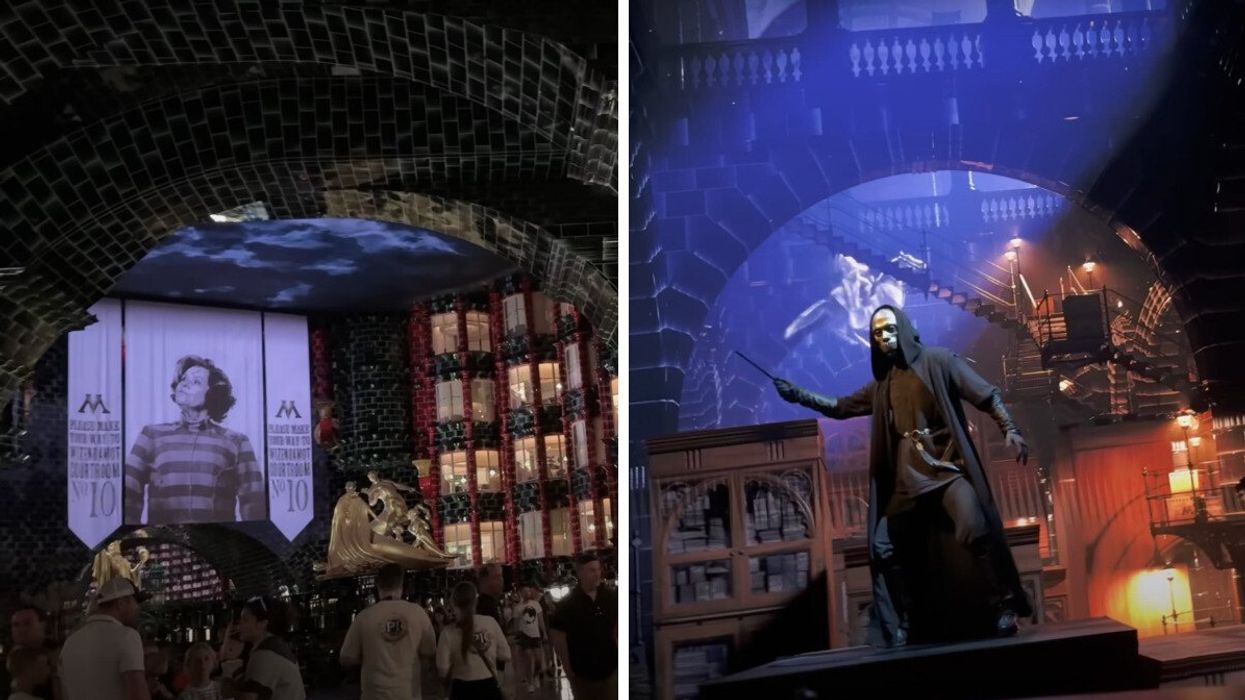 Le ministère de la magie au Universal Epic Universe.