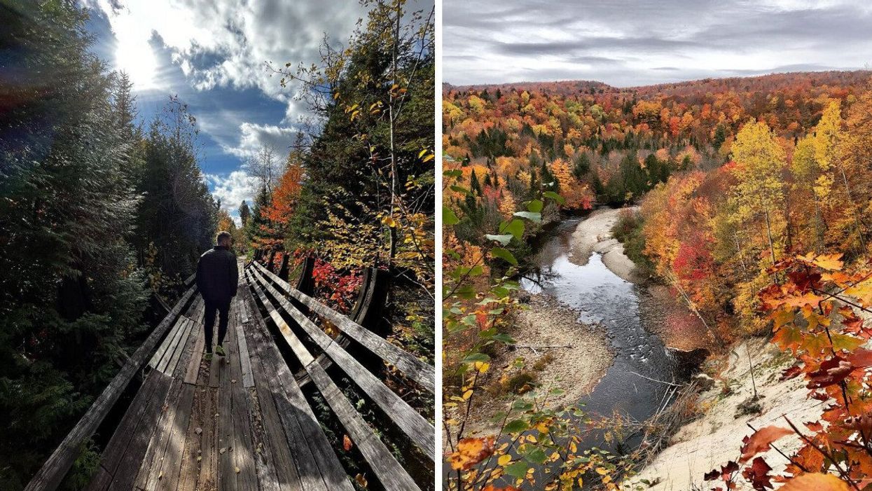 Le parc naturel régional de Portneuf.