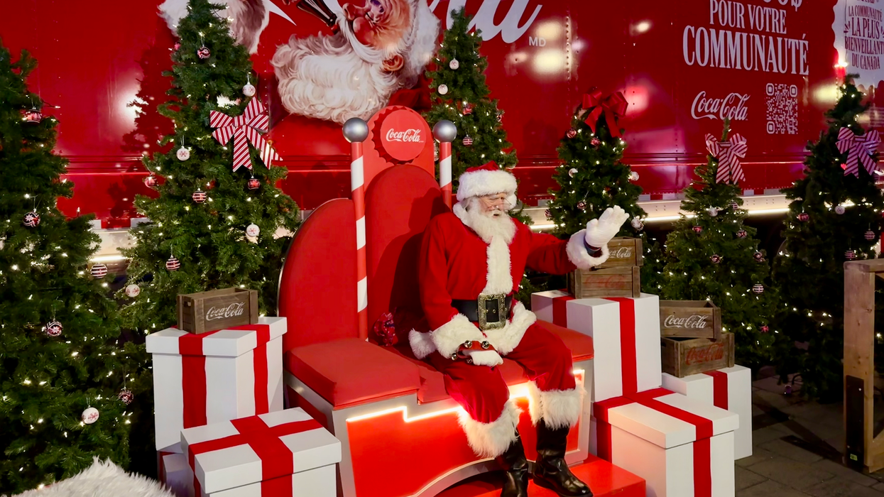 Le père Noël Coca-Cola.