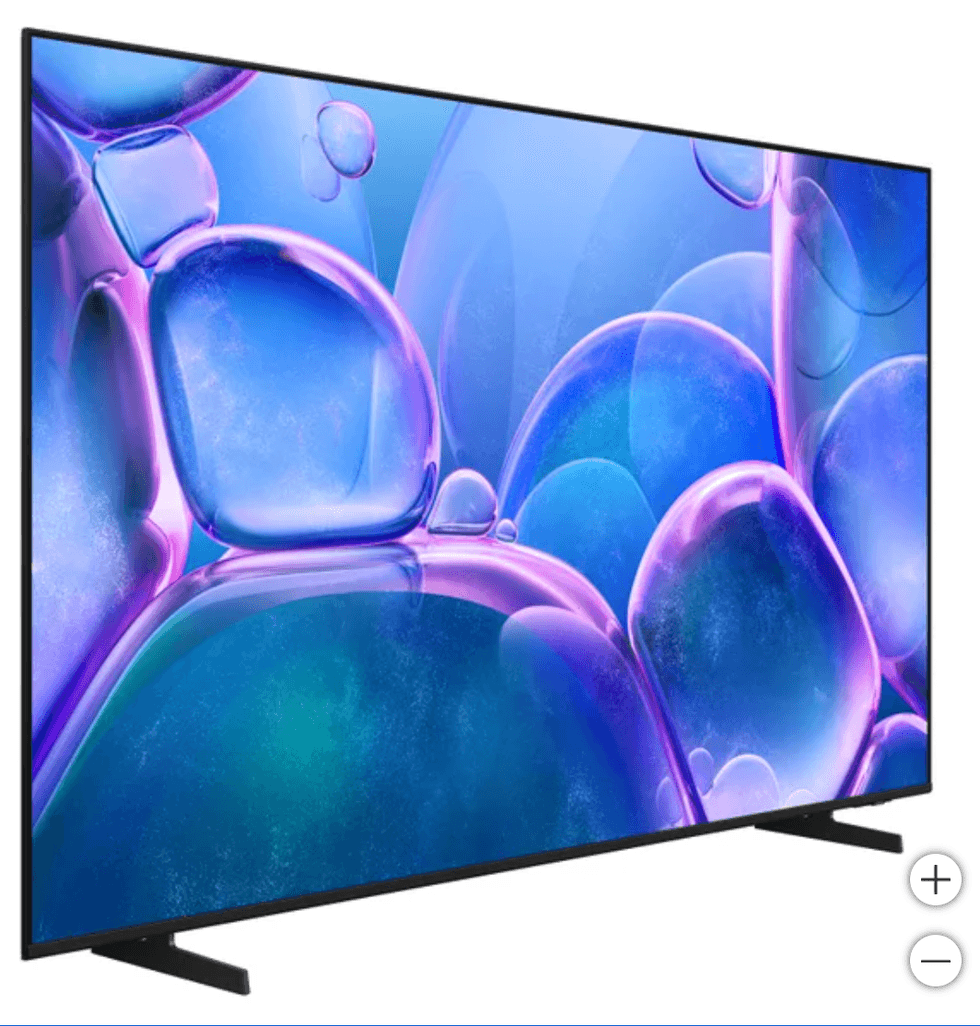 Le t\u00e9l\u00e9viseur Samsung U7900F 75 po est en ligne sur le site du Costco.