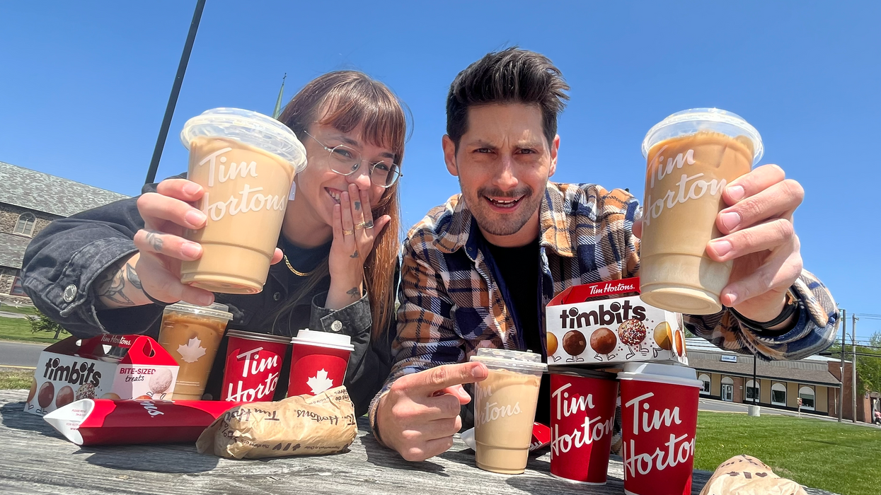 Le Tim Hortons au Canada et aux États-Unis.