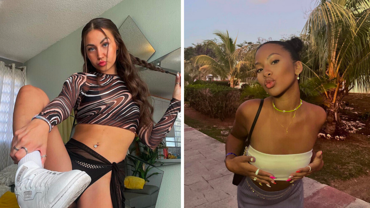 Léonie de L’île de l’amour. Droite : Destiny de L’île de l’amour.