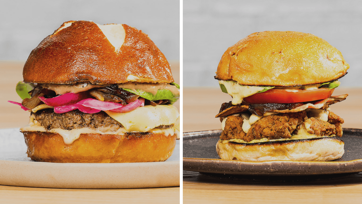 Les burgers du nouveau resto végane Bvrger.