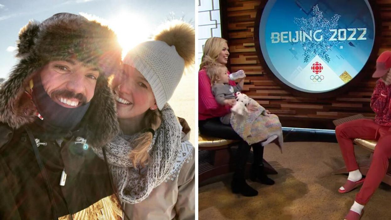 Les entrevues en «hologrammes» aux JO créent un moment hyper touchant pour Charles Hamelin