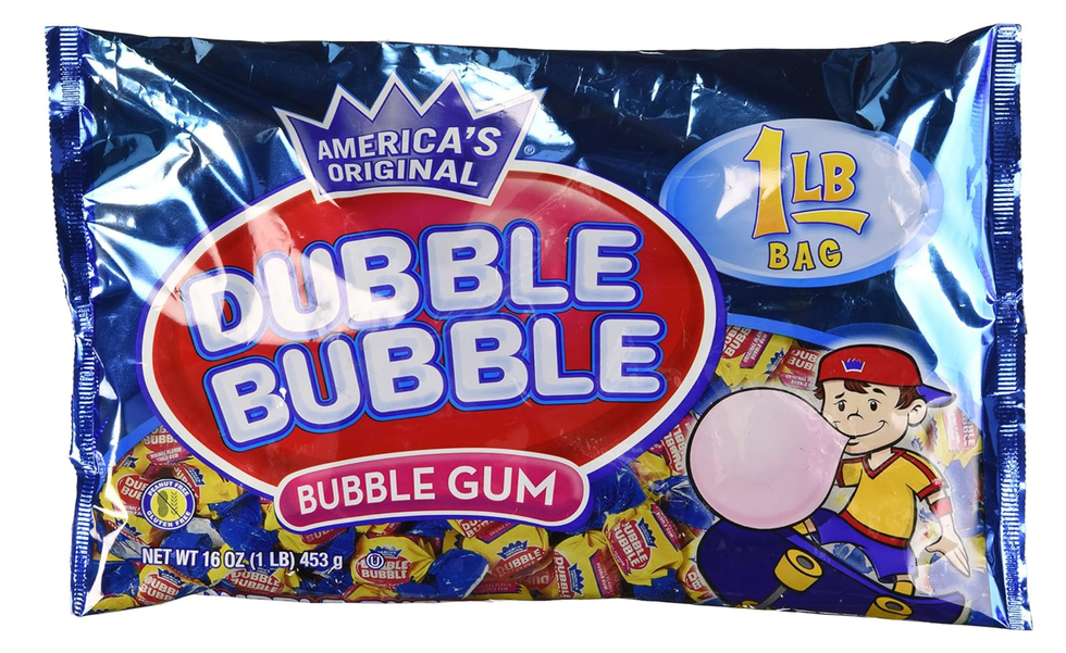 Les gommes Dubble Bubble.
