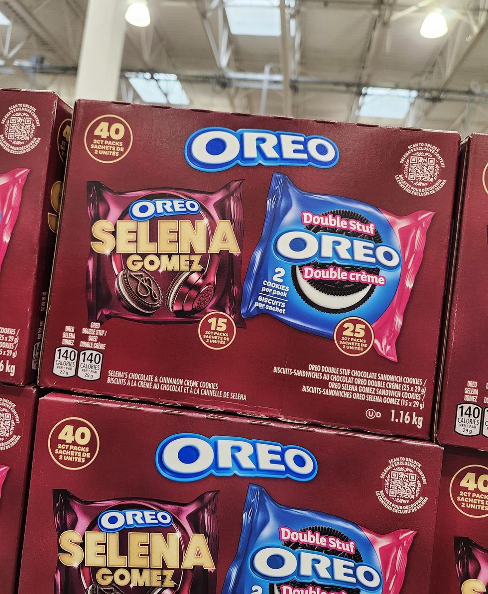 Les nouveaux biscuits Or\u00e9o Selena Gomez.