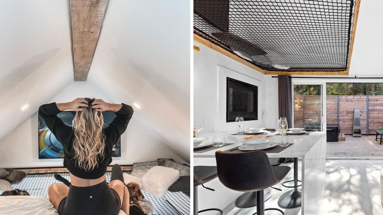 Les nouveaux mini-chalets dans les Laurentides.