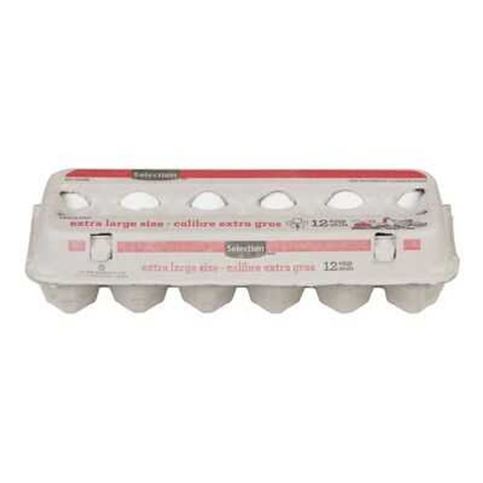 Les oeufs Selection au Super C.