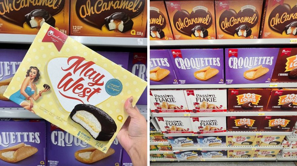 Les petits g\u00e2teaux de Vachon, vendus au Dollarama.
