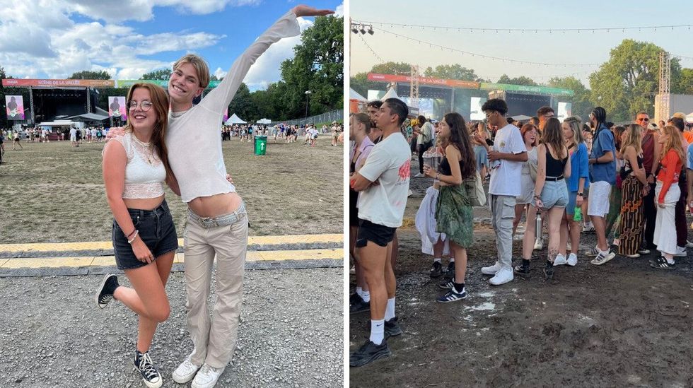 Les sc\u00e8nes de la Vall\u00e9e et Verte \u00e0 Osheaga 2023 sec et boueux.