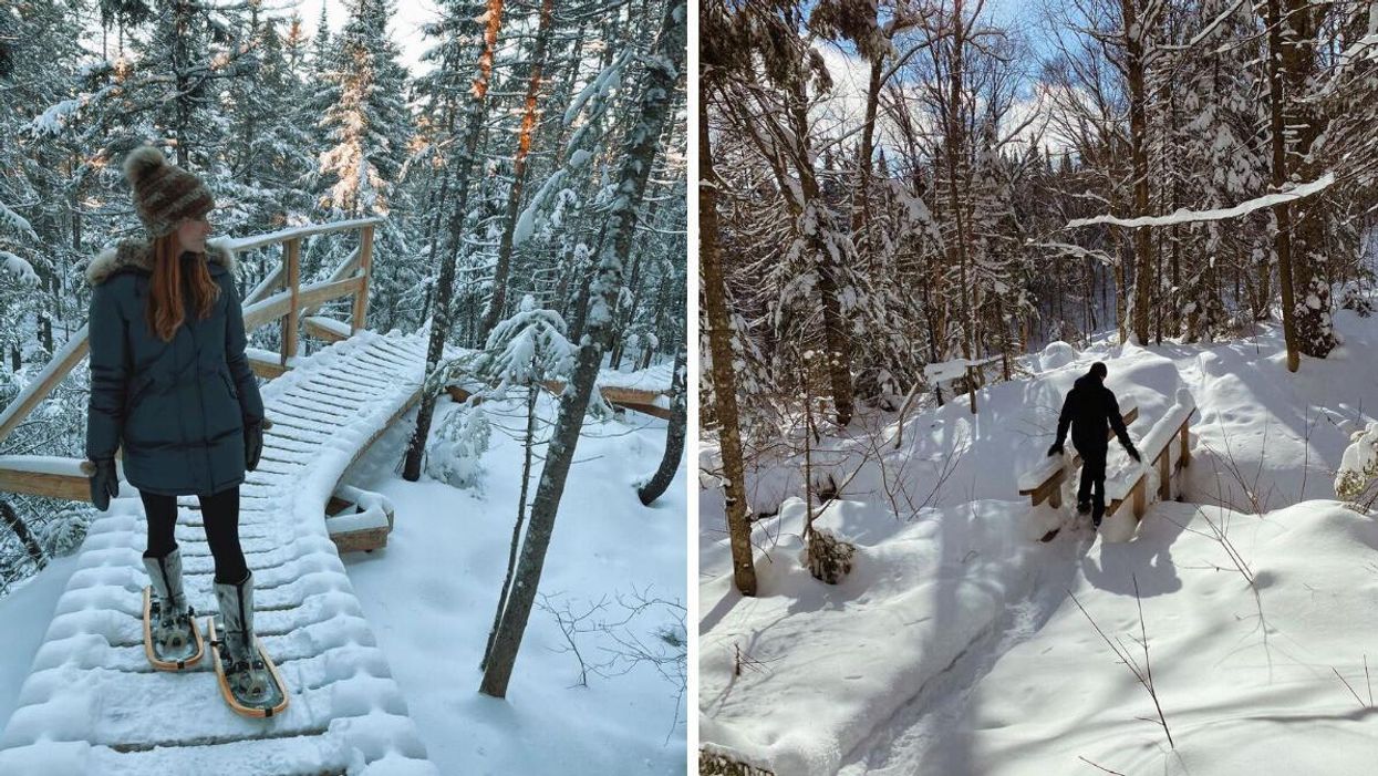 Les Sentiers du Moulin au Lac-Beauport.