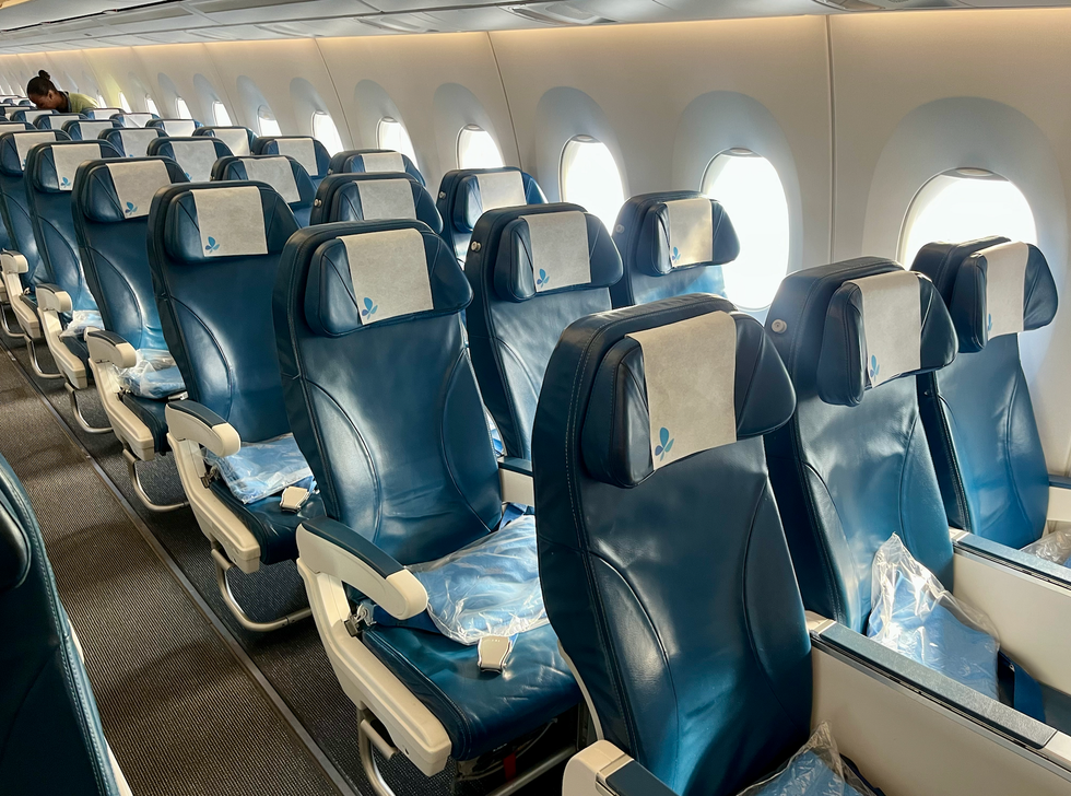 Les si\u00e8ges d'avion de French bee.