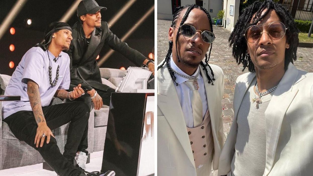 Les Twins à Révolution. Droite : Larry et Laurent Bourgeois.