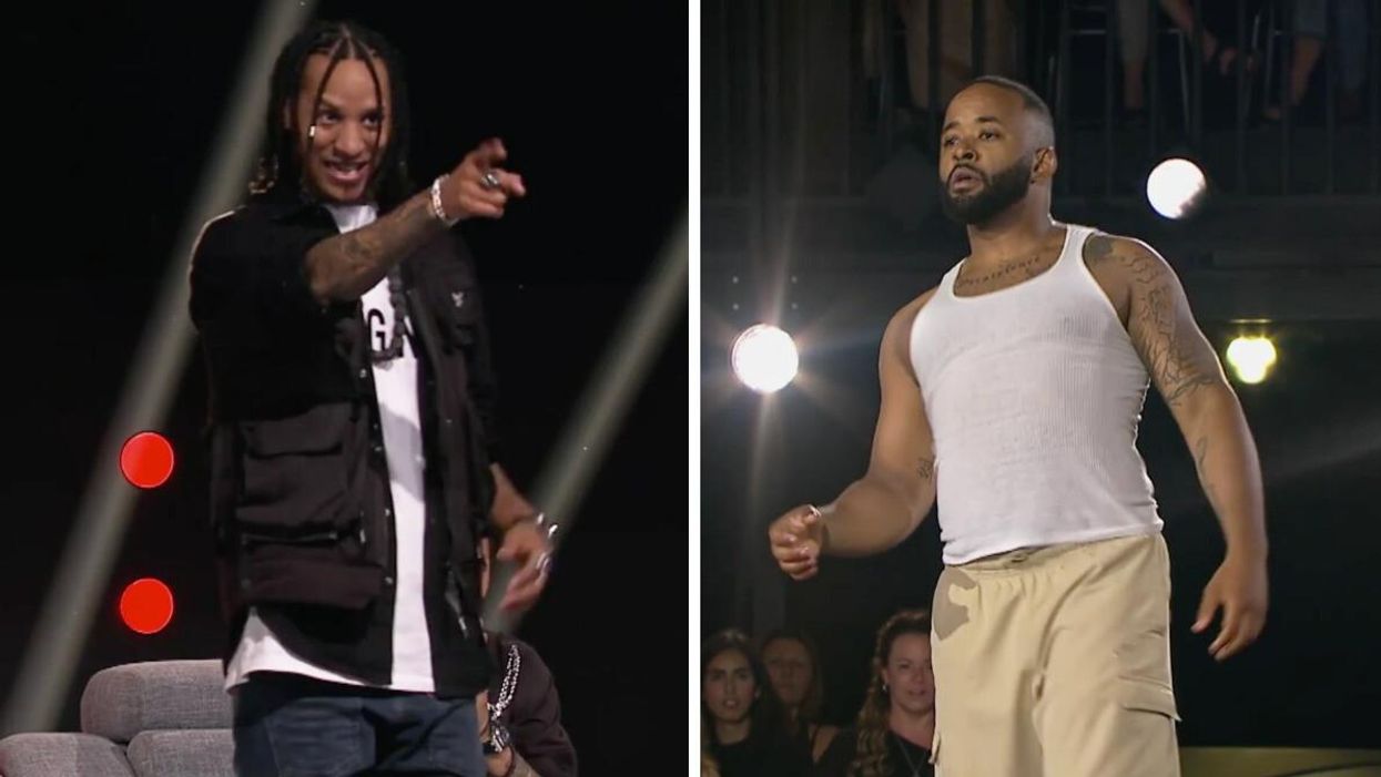 Les Twins à Révolution. Droite : Sunny de Révolution saison 4.