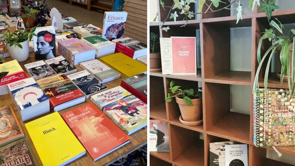 Livres à la librairie montréalaise N'était-ce pas l'été.