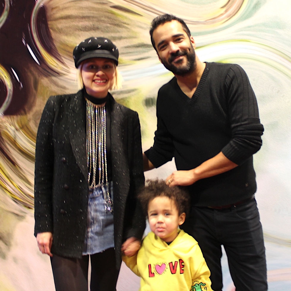 Lolitta Dandoy, son conjoint Jonathan et leur fils Charlie.