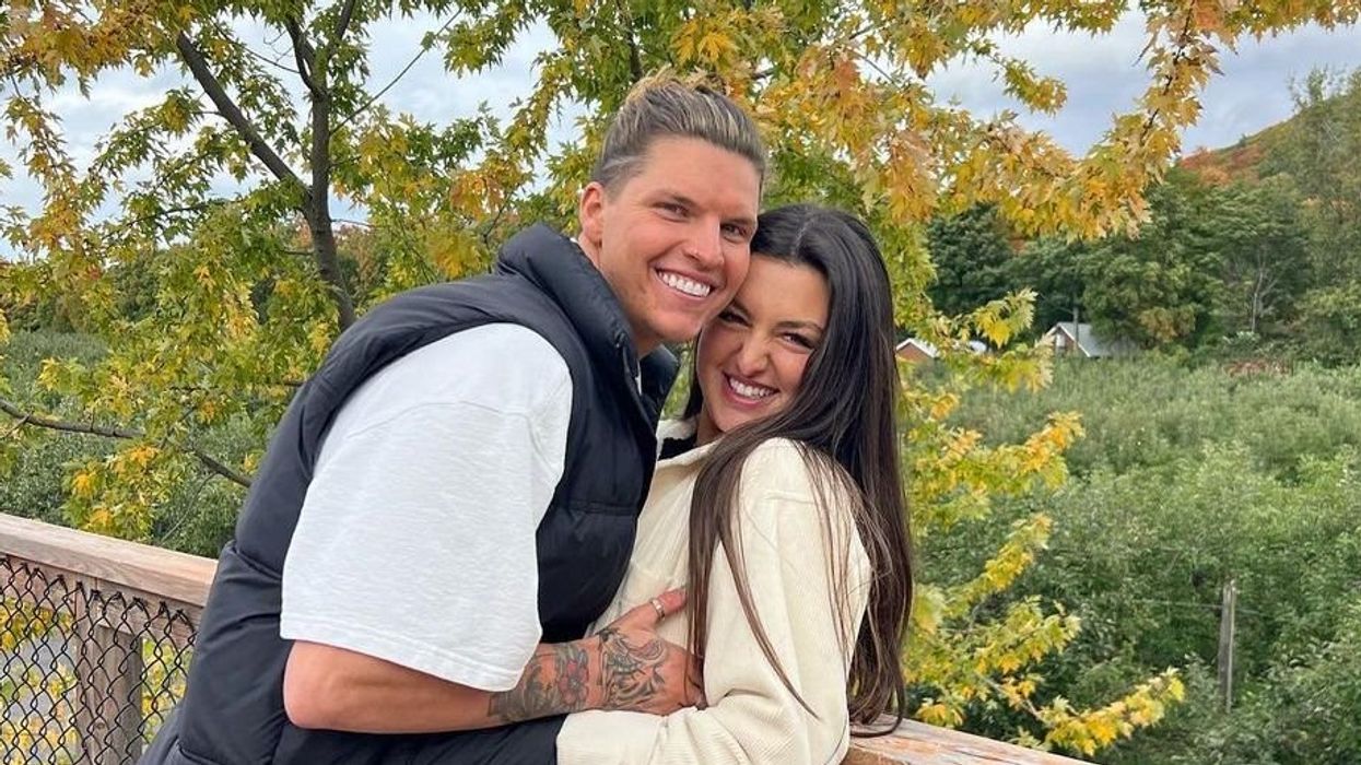 Lorie Boucher et Hugo Brochu de L'île de l'amour saison 3 en automne.