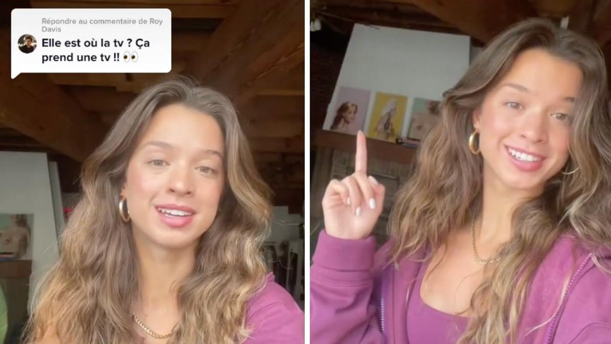 Lucie Rhéaume sur TikTok.
