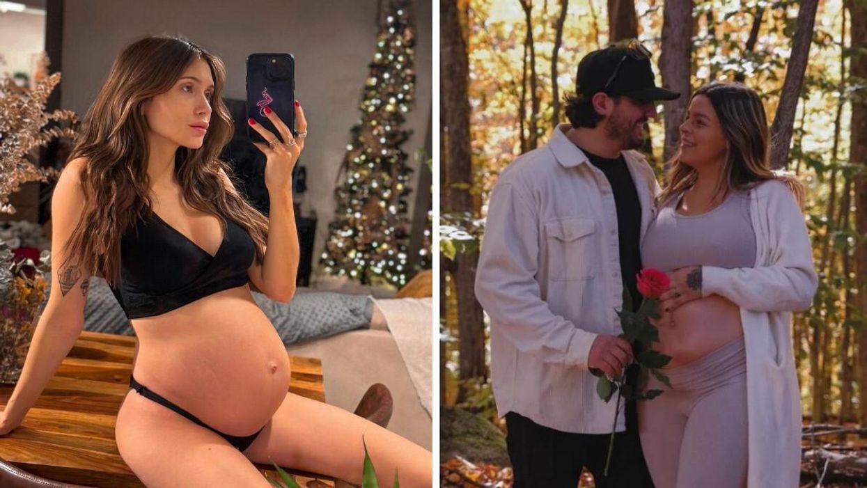 Lysandre Nadeau. Droite : Joël Giguère et Alanis Desilets.