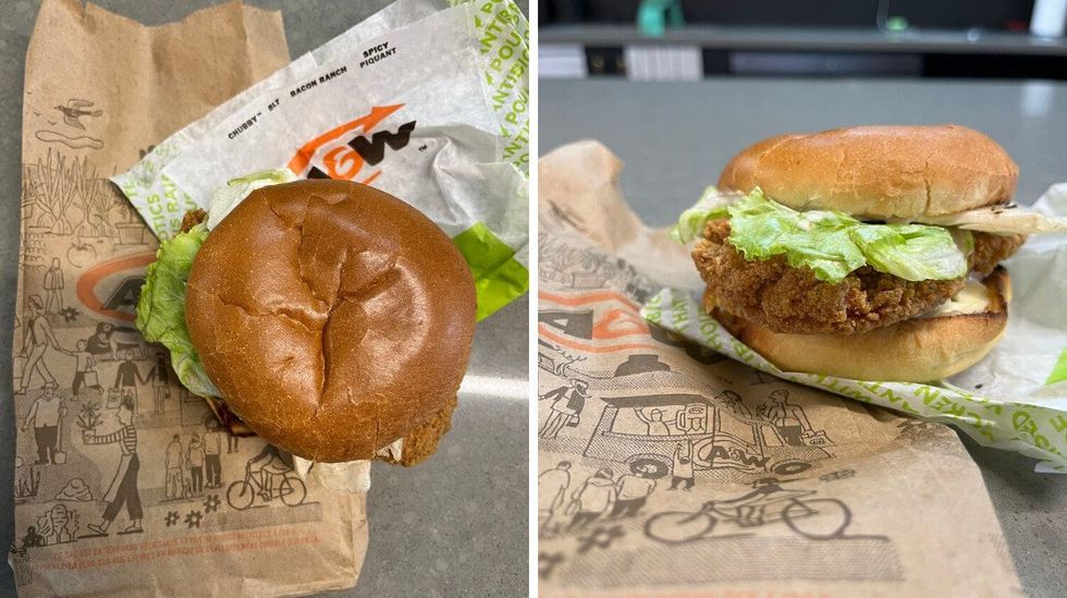 M\u00c9GAcroustillant Poulet Chubby du A&W.