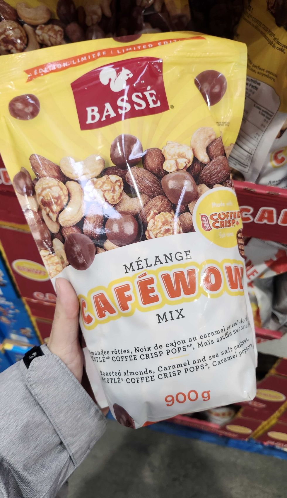 M\u00e9lange Caf\u00e9 Wow de la marque Bass\u00e9.