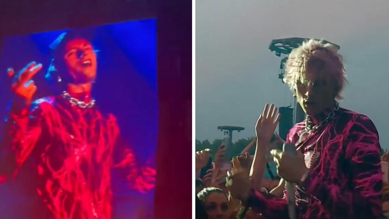 Machine Gun Kelly à Osheaga.