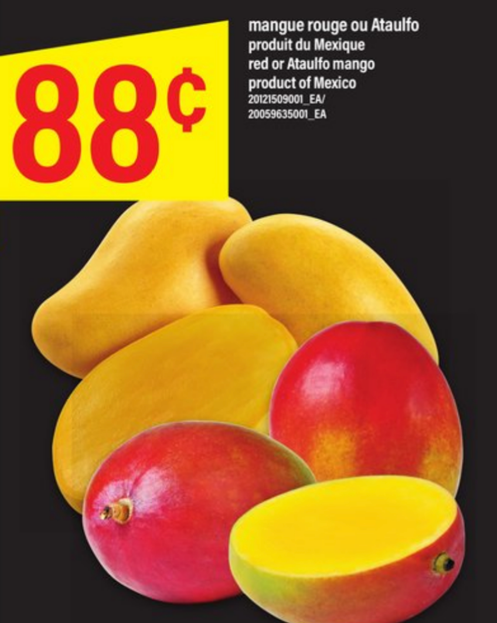 Mangue rouge et Ataulfo.
