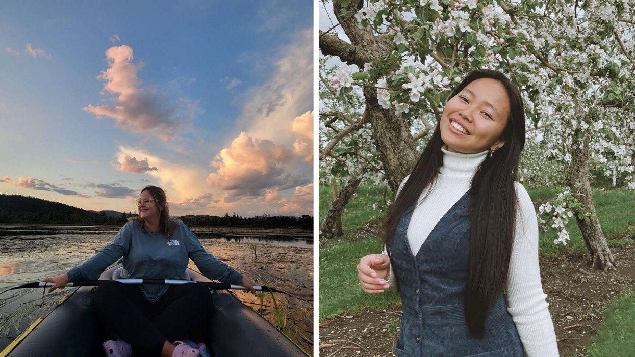 Marais du Nord. Droite : Cidrerie Verger Bilodeau.