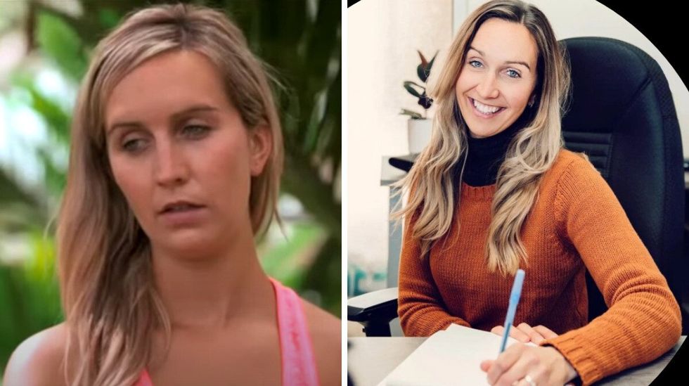 Marie-Claude Gay dans Vol 920. Droite : Marie-Claude Gay.