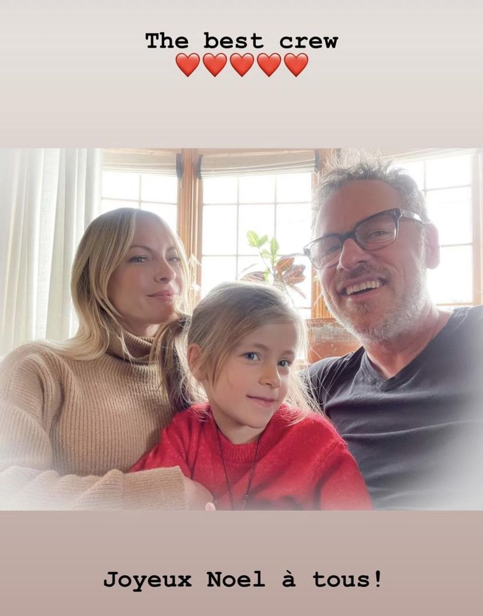 Marie-Mai et sa famille.