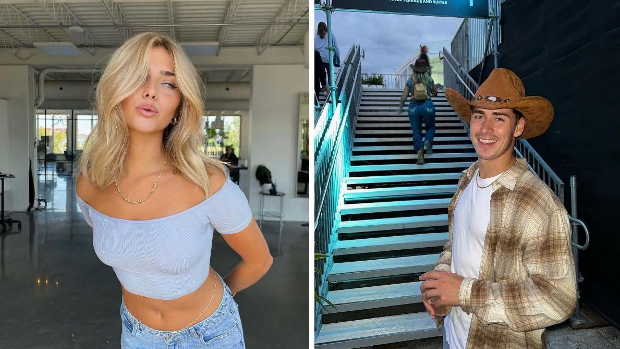 Marilou Bélanger. Droite : Robin Messier.