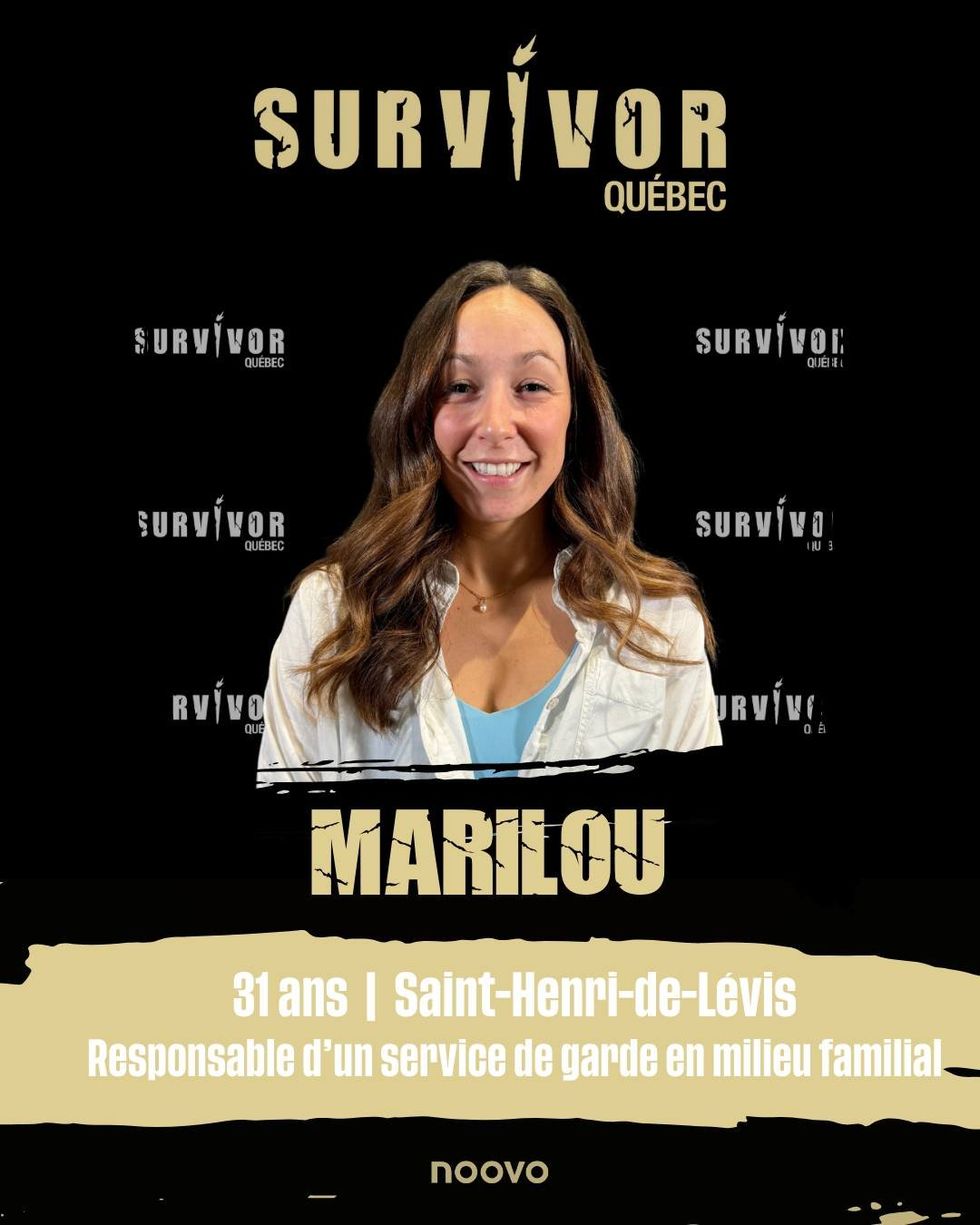 Marilou de Survivor Qu\u00e9bec.