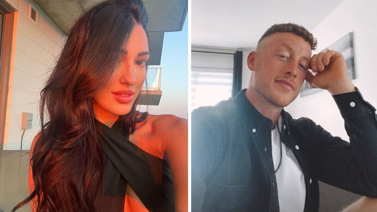 Marilou Lacharité de L'île de l'amour 1. Droite : Jacob Heiniger de L'île de l'amour 2.