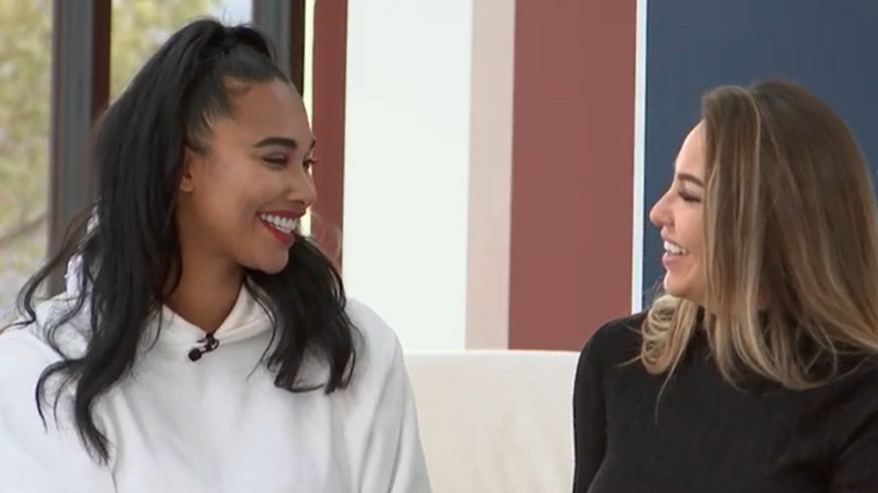 Marjorie et Cintia d'Occupation Double