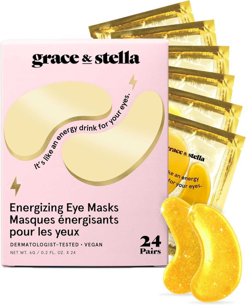 Masques \u00e9nergisants pour les yeux grace & stella sur le site d'Amazon.