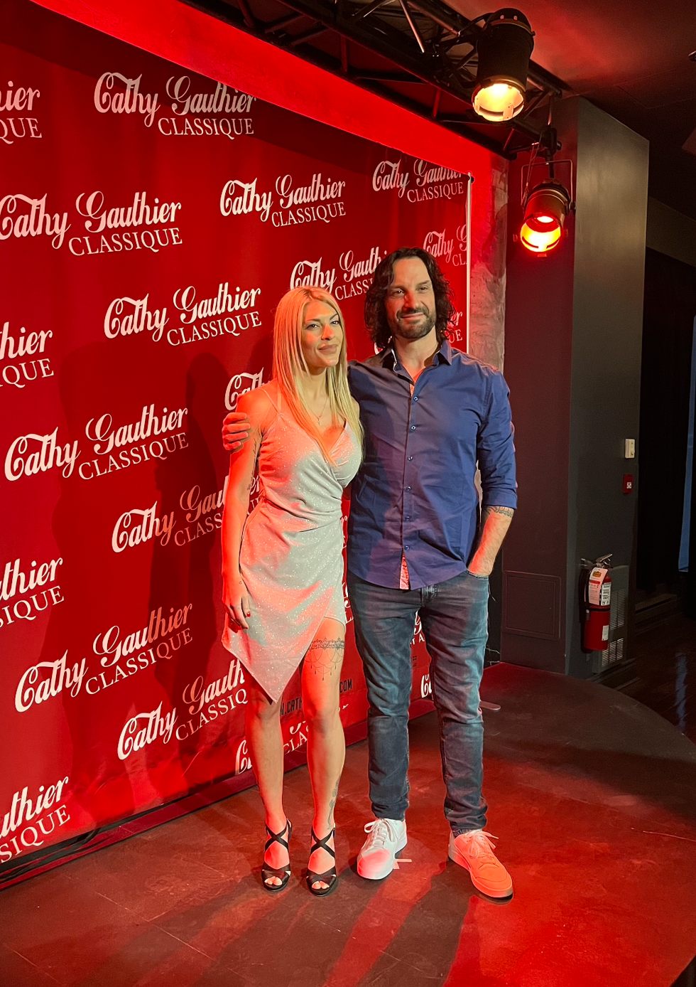 Mathieu Cyr et sa fianc\u00e9e Ashley Jade Lussier.