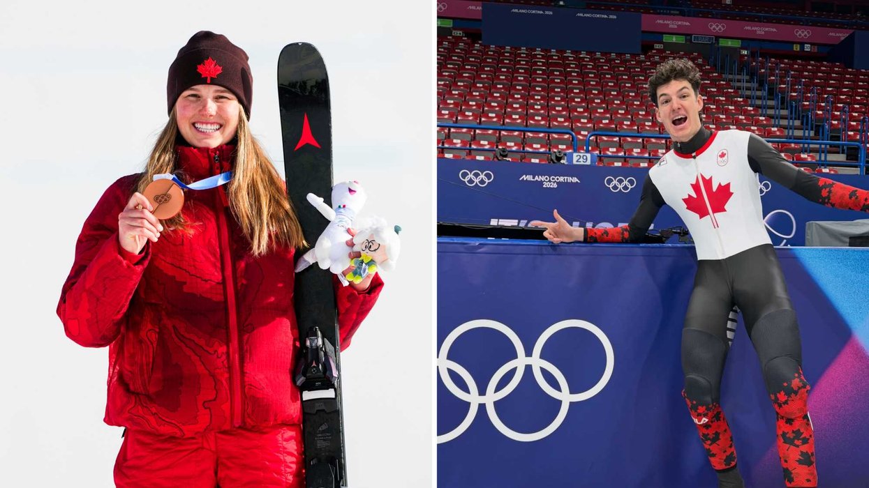 Megan Oldham. Droite : Félix Roussel.