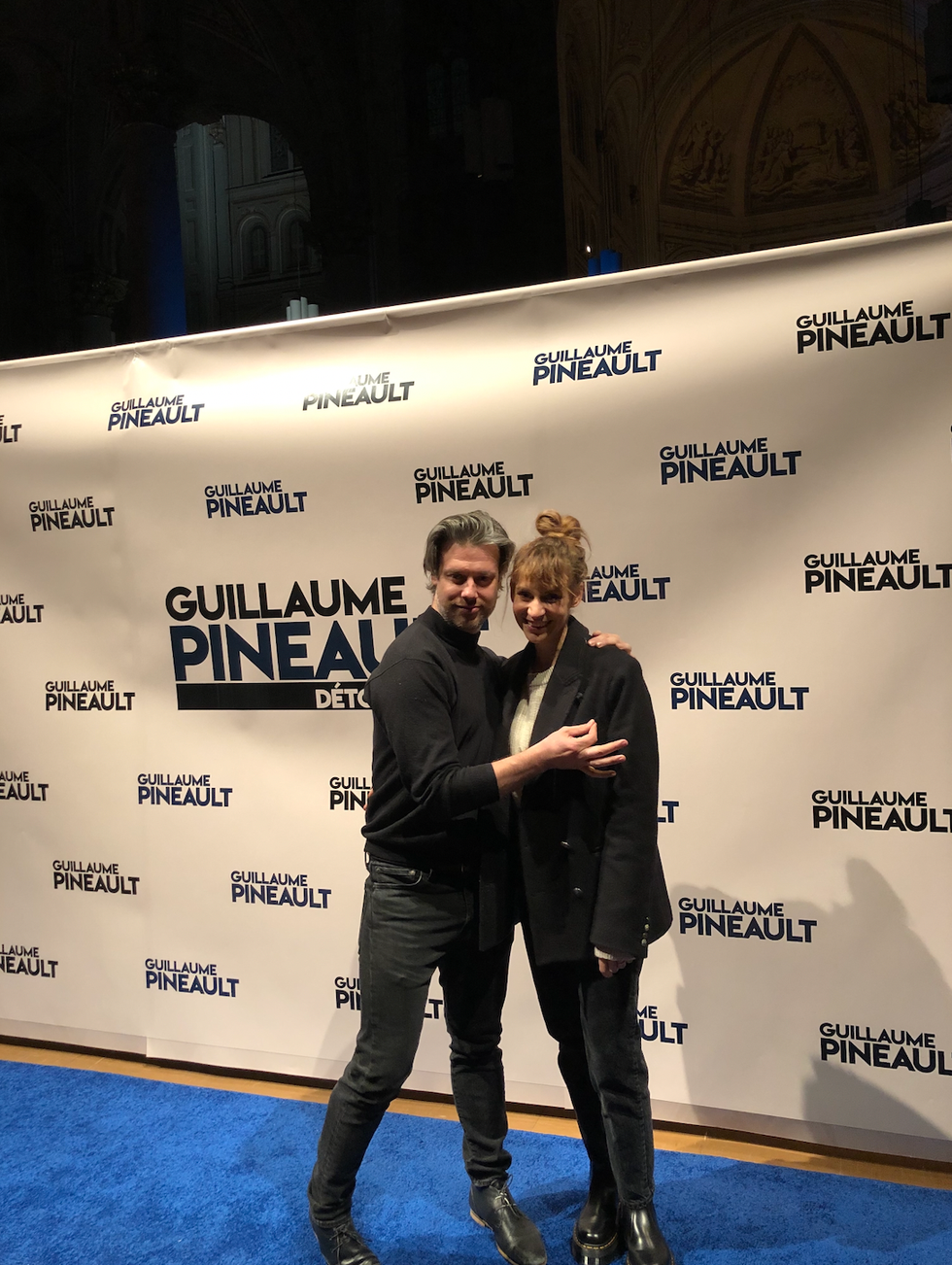 Micka\u00ebl Gouin et L\u00e9ane Labr\u00e8che-Dor.