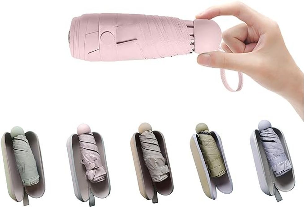 Mini parapluie de voyage.