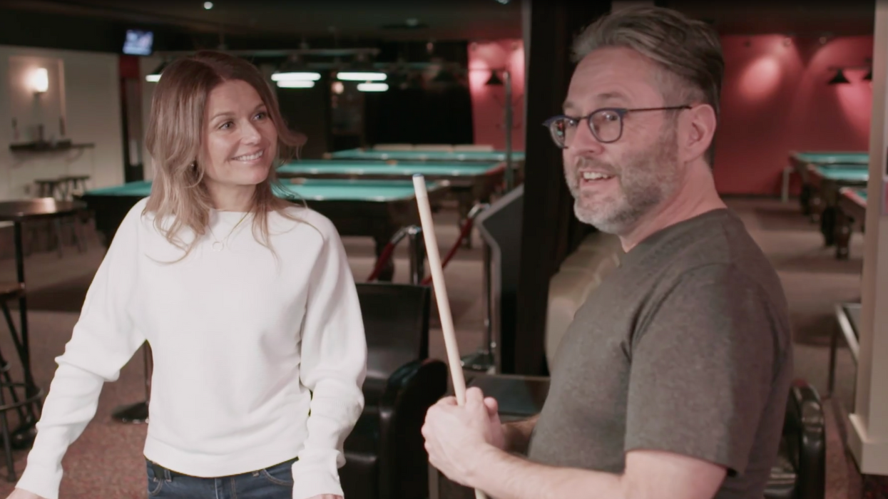 Nancy et Éric de 5 gars pour moi.