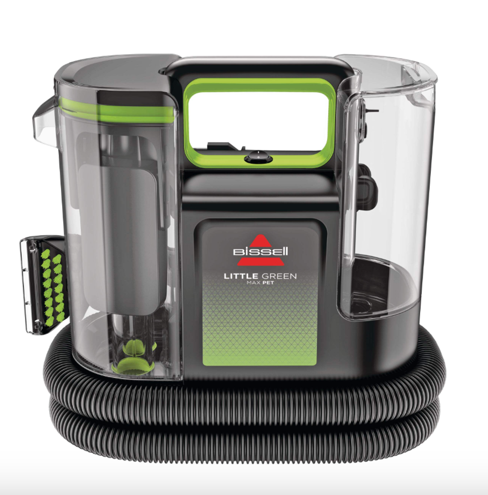 Nettoyeur portatif \u00e0 fil pour tapis Bissell Little Green Max Pet.