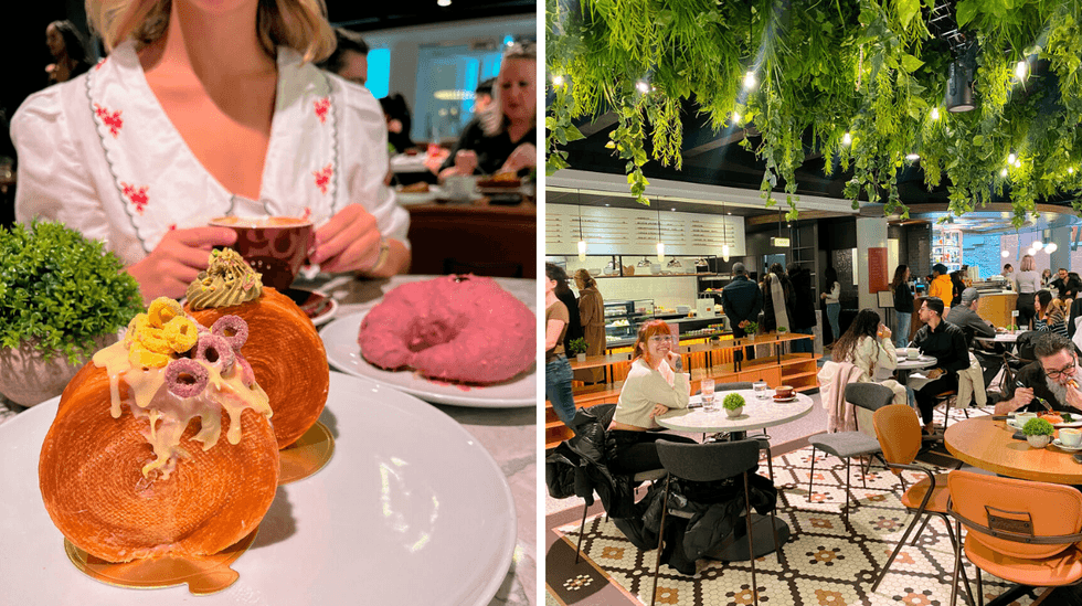 New York Rolls. Droite : Am\u00e9a Caf\u00e9.