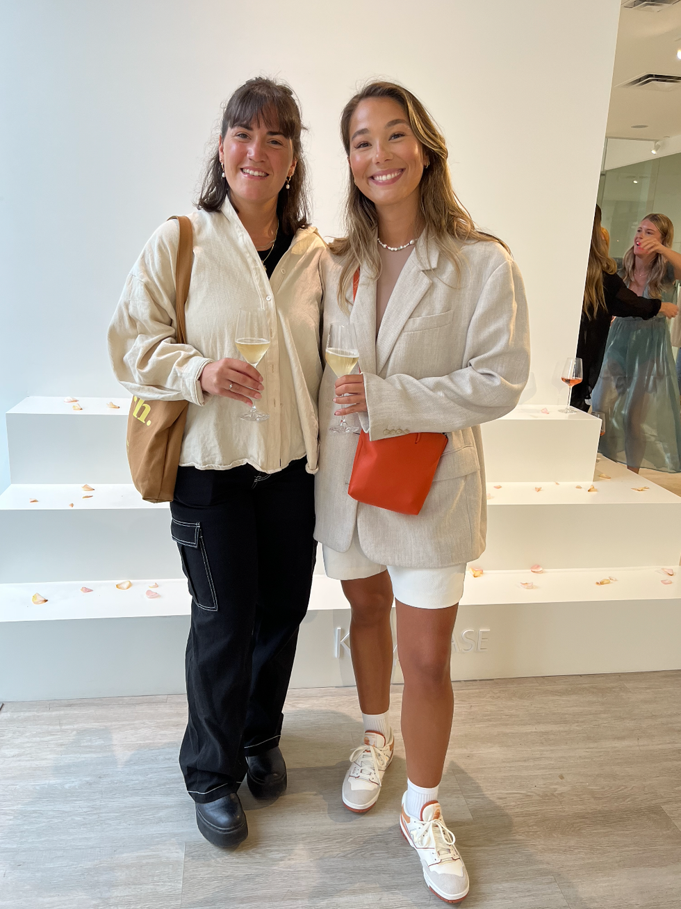 No\u00e9mie Bannes d'OD Bali au lancement des bijoux Appy.