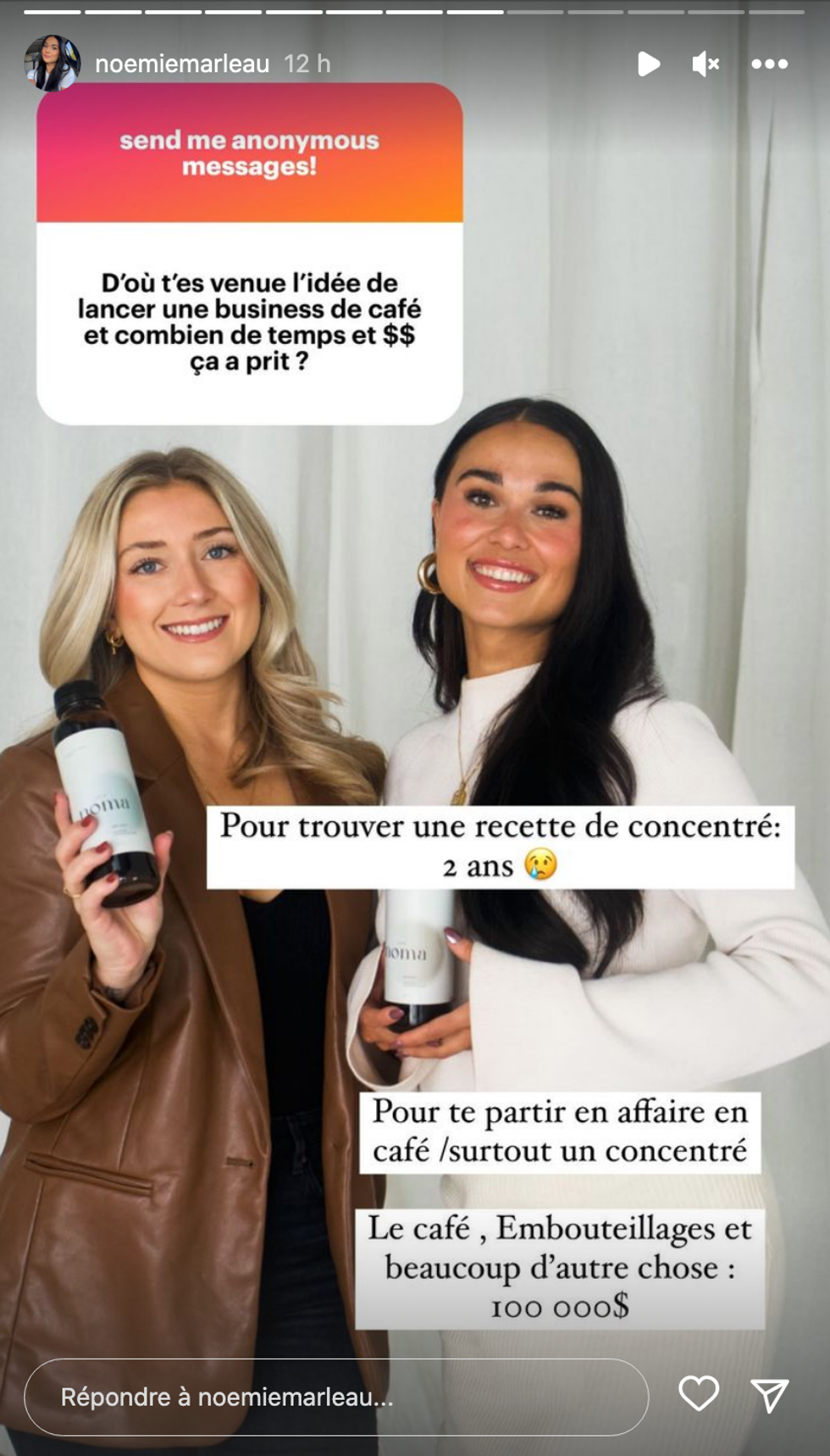 No\u00e9mie Marleau parle de Noma.