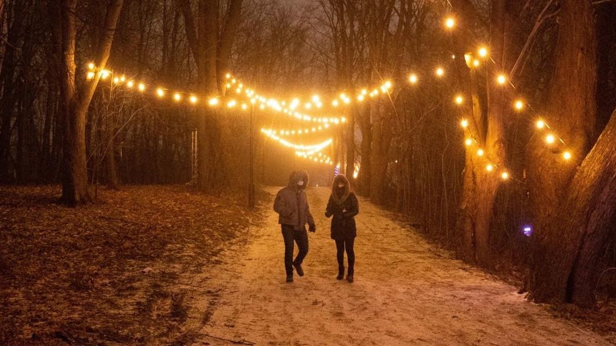 Noël au village illuminé de Rivière-des-Prairies