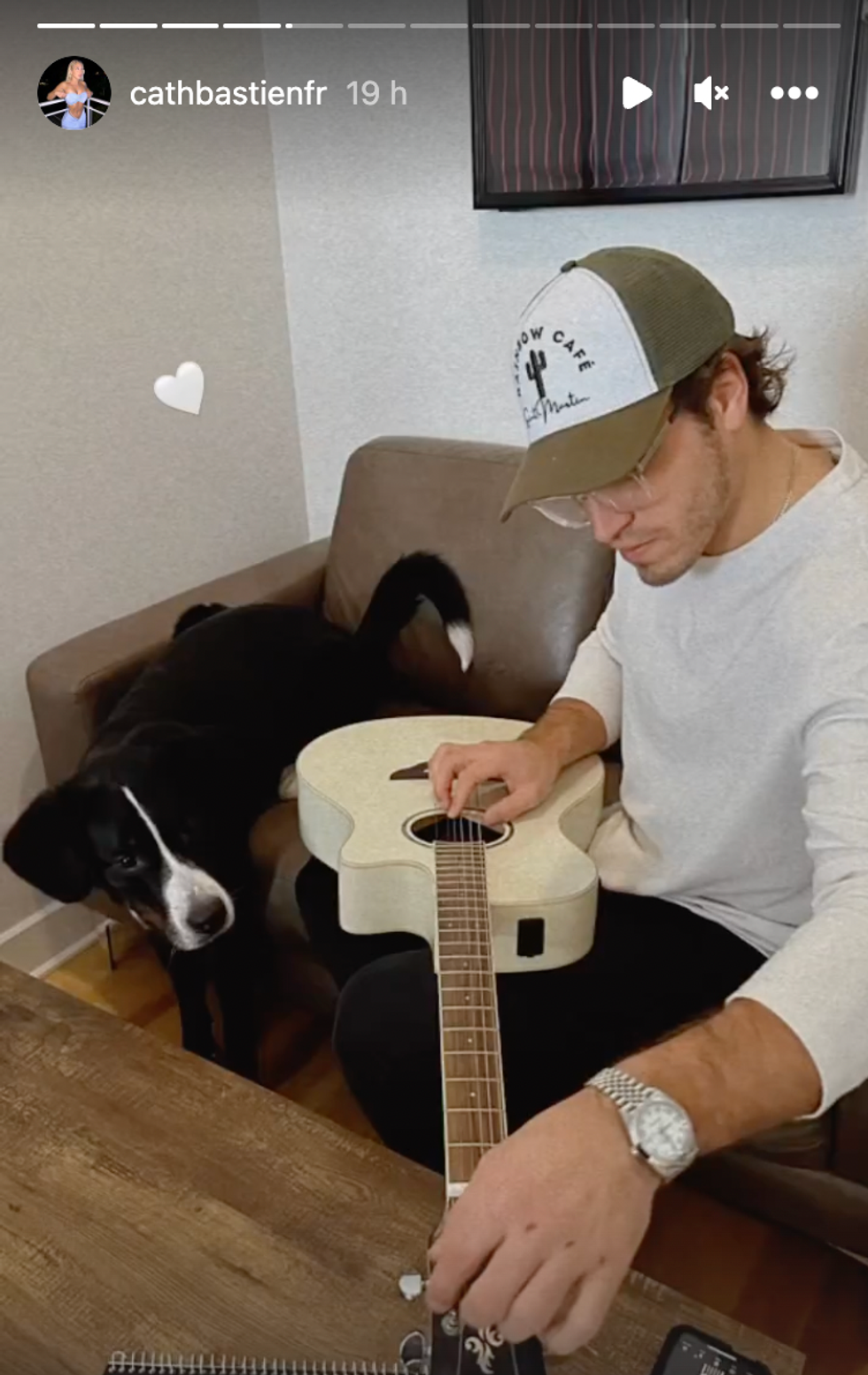 Nouveau copain de Catherine Bastien.