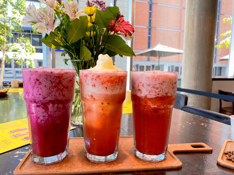 Nouvelles boissons Refreshers givres.