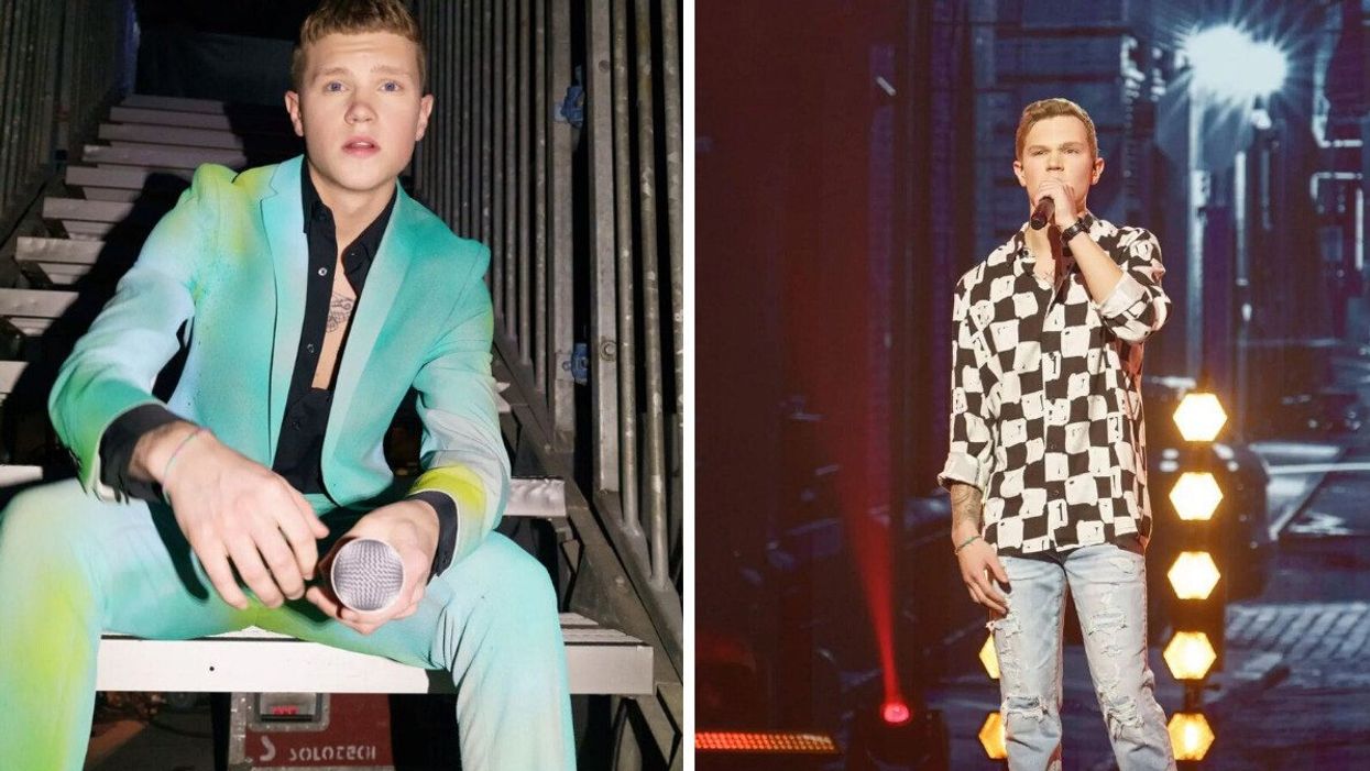 Olivier Bergeron de Star Académie 2022.