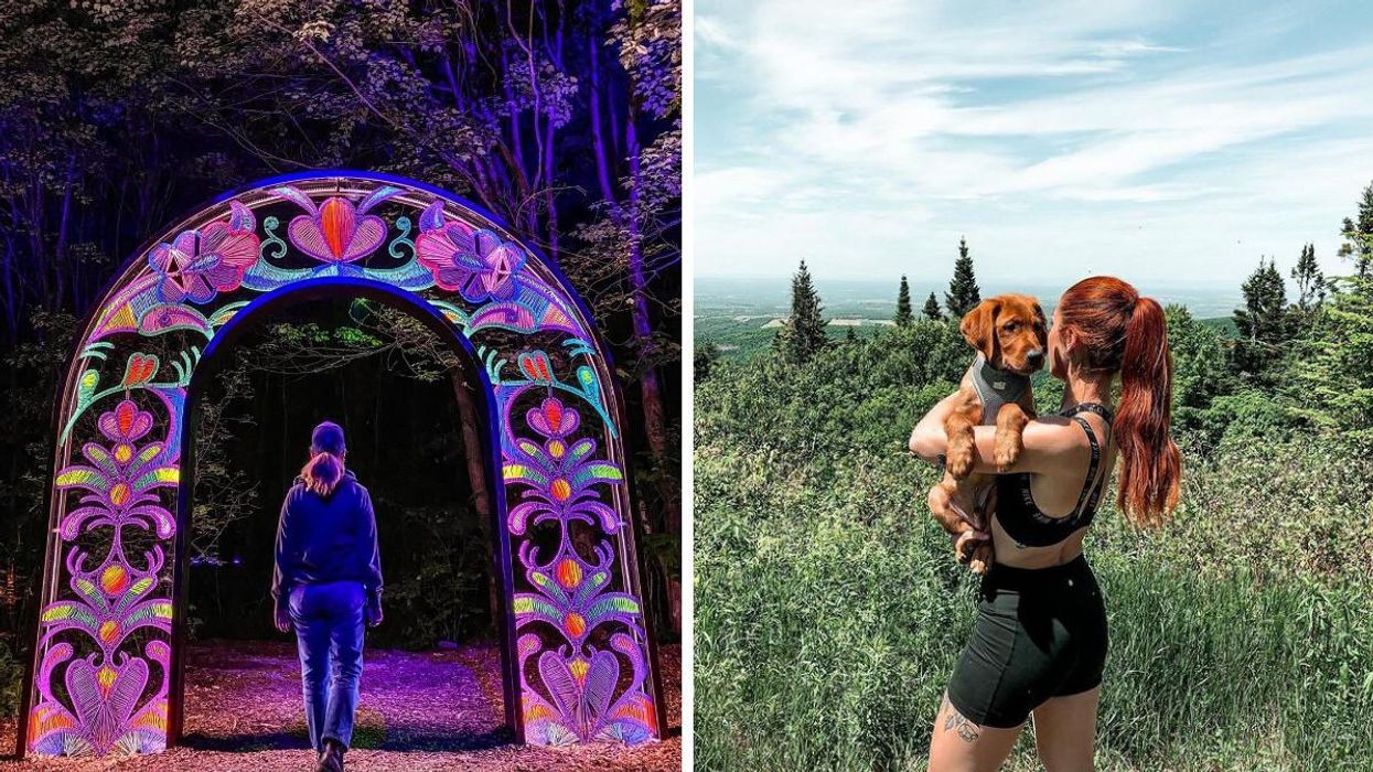 Onhwa' Lumina. Droite : Le Domaine du Radar.